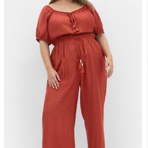 City Chic Erica Jumpsuit size 20 NIB